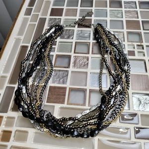 Vintage You and I necklace-unique